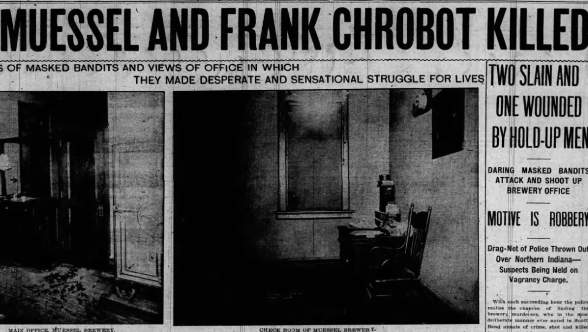Murder at the Brewery: The 1915 Heist That Left South Bend Reeling