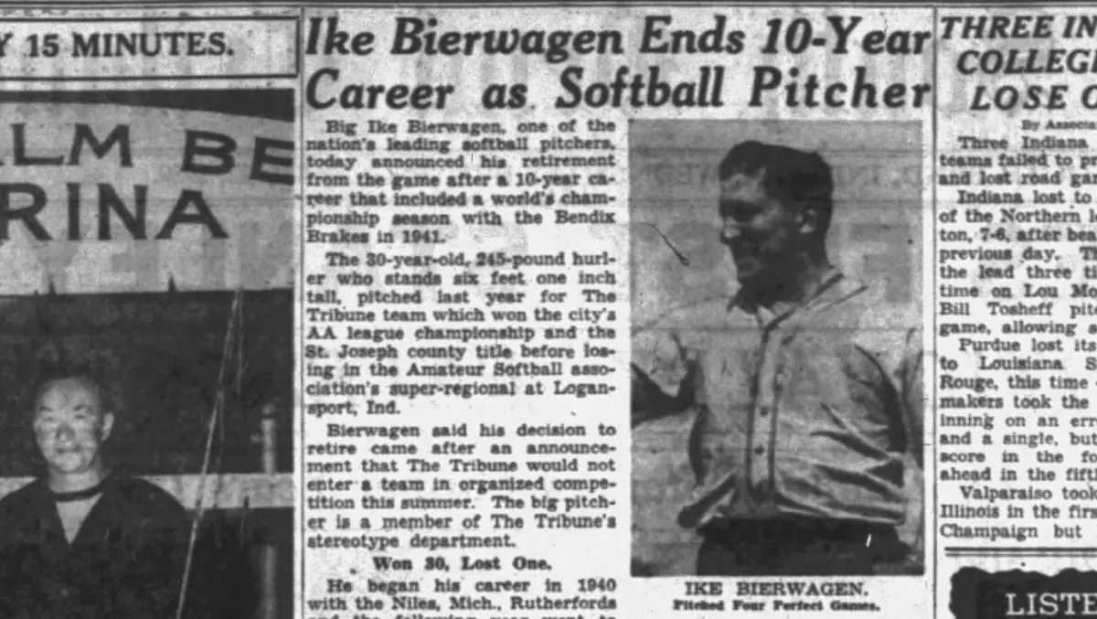 Weren't you... Ike Bierwagen?